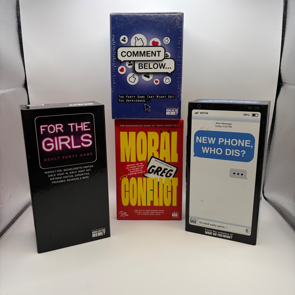Party Game Bundle 4 Group Games